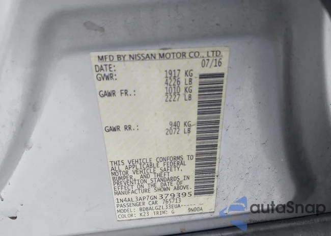 1N4AL3AP7GN379395: 43904512