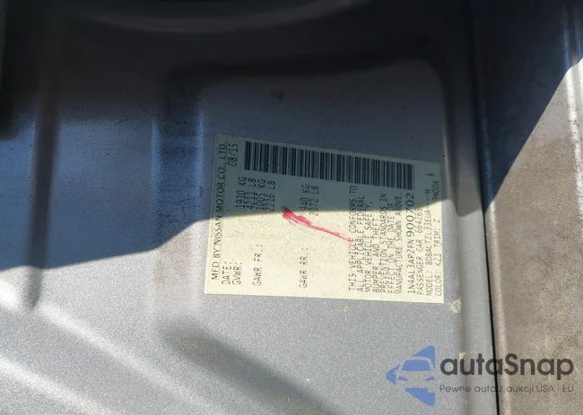 1N4AL3AP2FN900702: 43904562