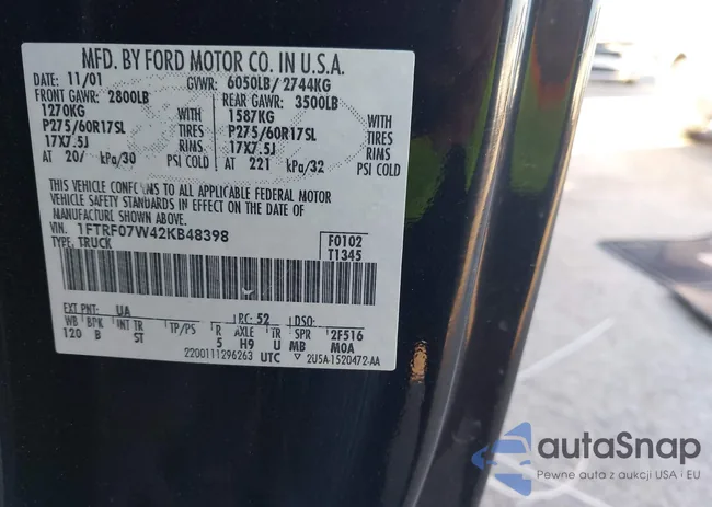 1FTRF07W42KB48398: 43904677