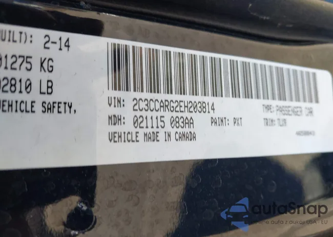 2C3CCARG2EH203814: 43904738