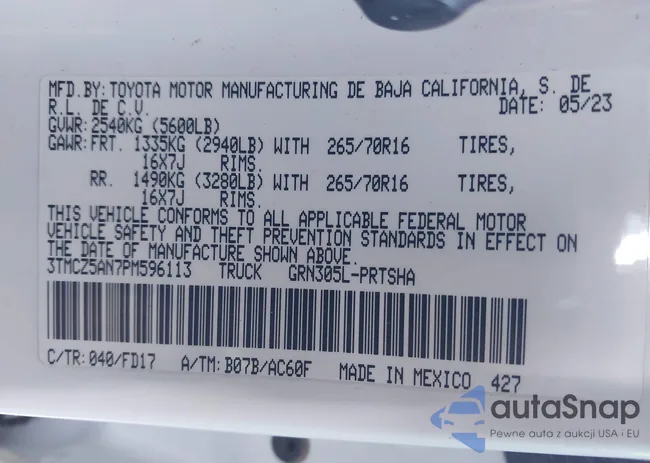 3TMCZ5AN7PM596113: 43905623