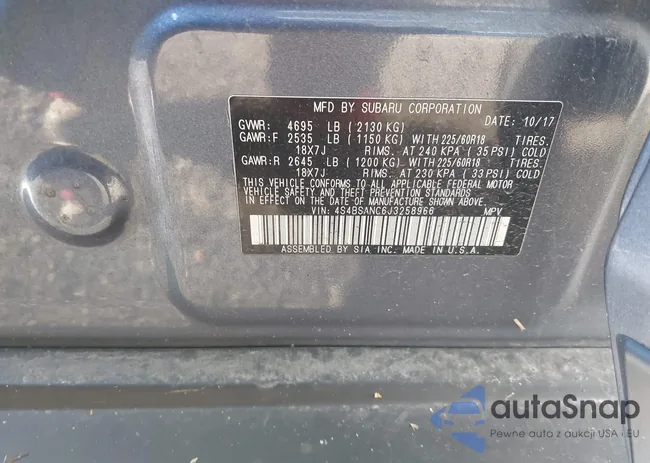 4S4BSANC6J3258966: 43906908