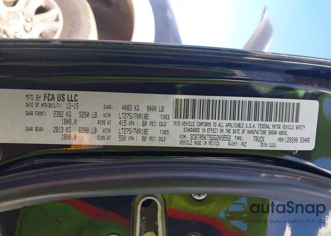 3C6TR5KT5GG203552: 43907041