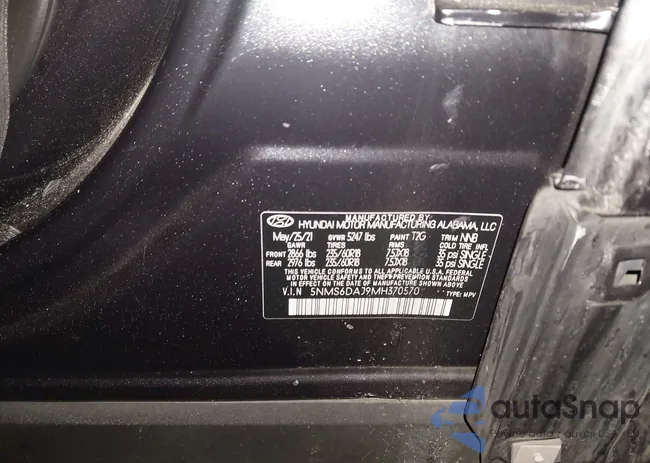 5NMS6DAJ9MH370570: 43907307