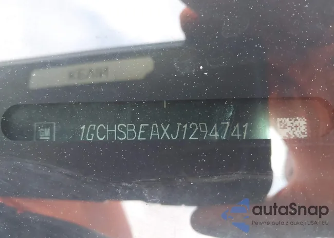 1GCHSBEAXJ1294741: 43907419