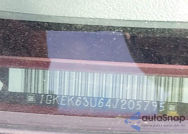 1GKEK63U64J205795: 43907427