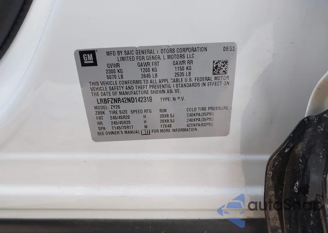 LRBFZNR42ND142318: 43906665