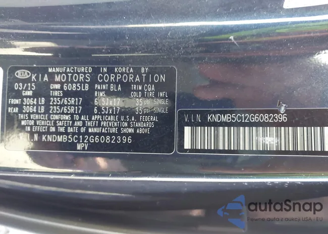 KNDMB5C12G6082396: 43906807