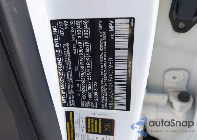 4JGDA5JB0JB002960: 43907968