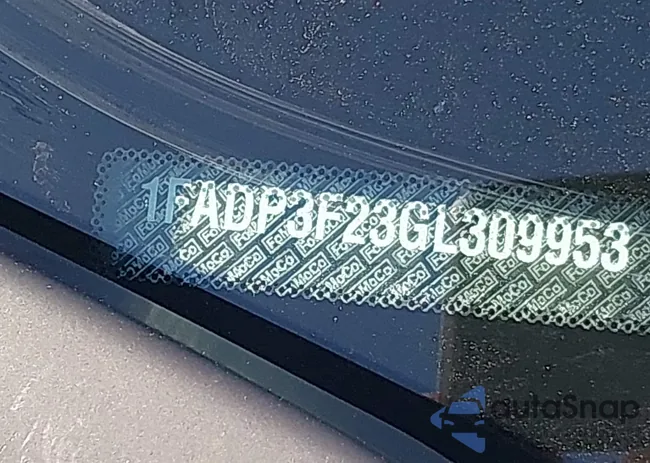 1FADP3F23GL309953: 43908067