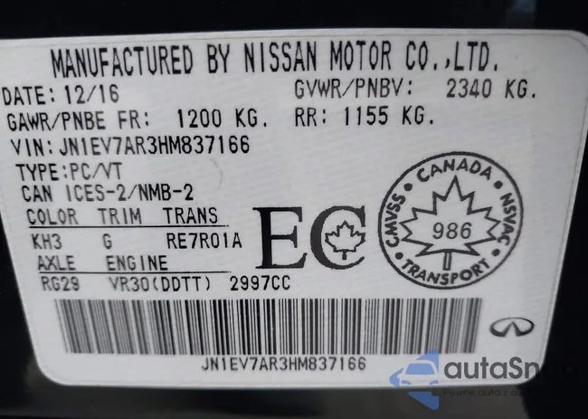 JN1EV7AR3HM837166: 43908122