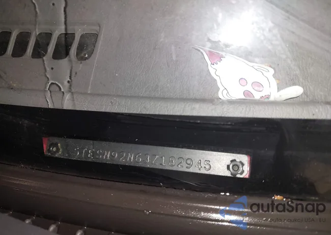 5TESN92N63Z182945: 43908189