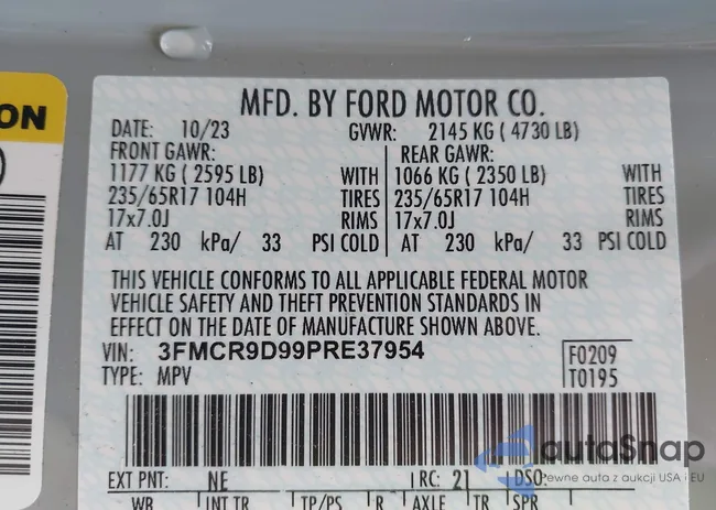 3FMCR9D99PRE37954: 43908306