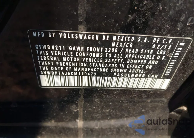 3VWDP7AJ5CM110473: 43908391