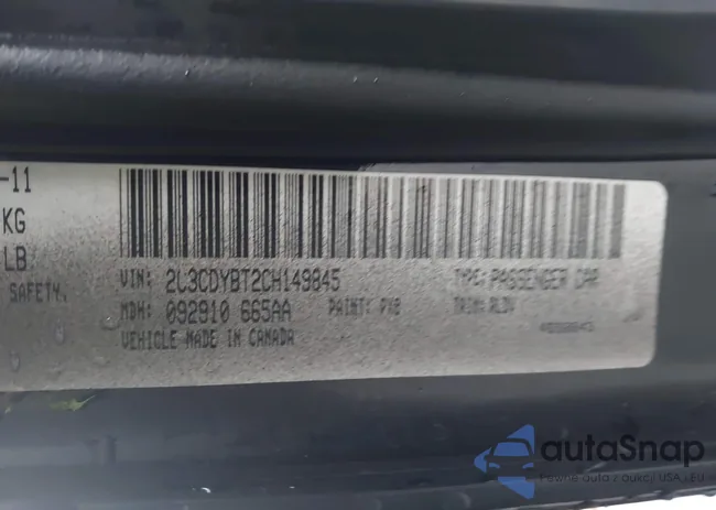 2C3CDYBT2CH149845: 43907822