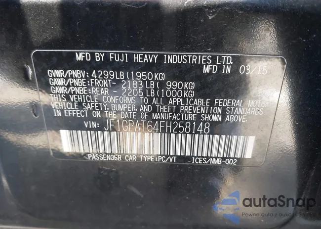 JF1GPAT64FH258148: 43908875