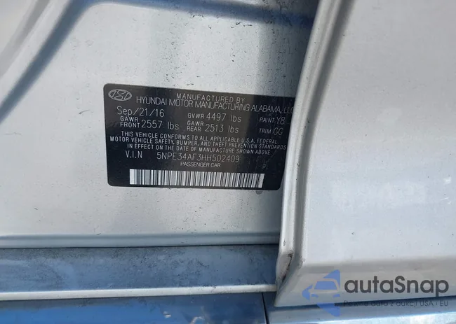 5NPE34AF3HH502409: 43909049