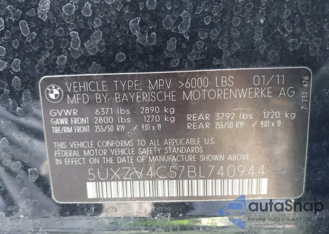 5UXZV4C57BL740944: 43909280