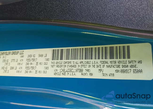 1C4BJWDG6CL107380: 43909338