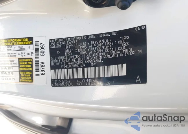 5TDKK3DC9BS001334: 43909363