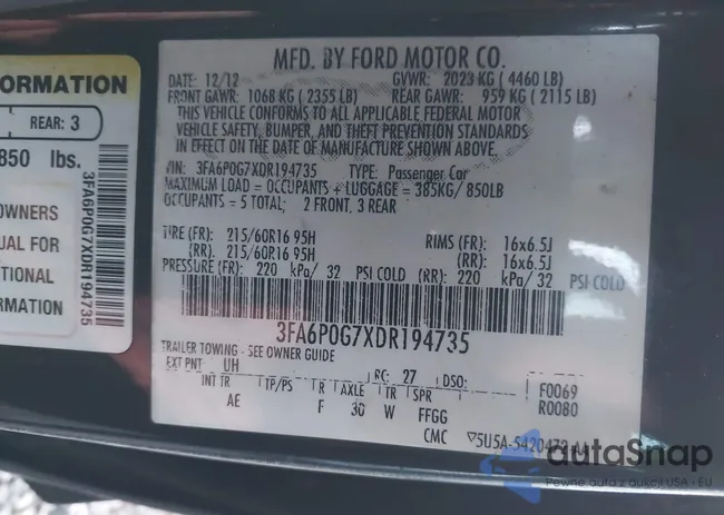 3FA6P0G7XDR194735: 43908514