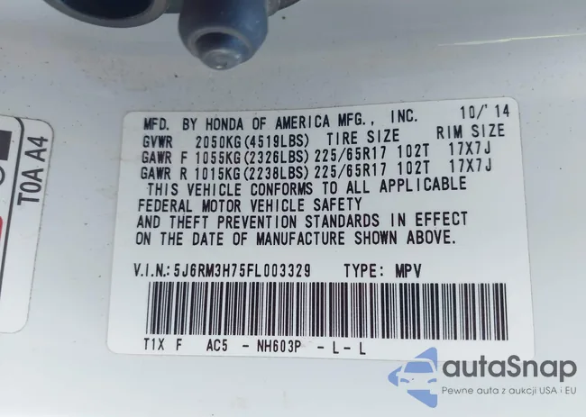 5J6RM3H75FL003329: 43909899