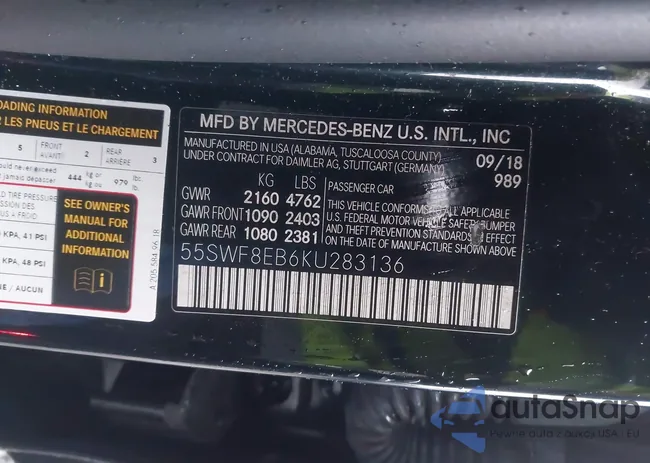 55SWF8EB6KU283136: 43910041