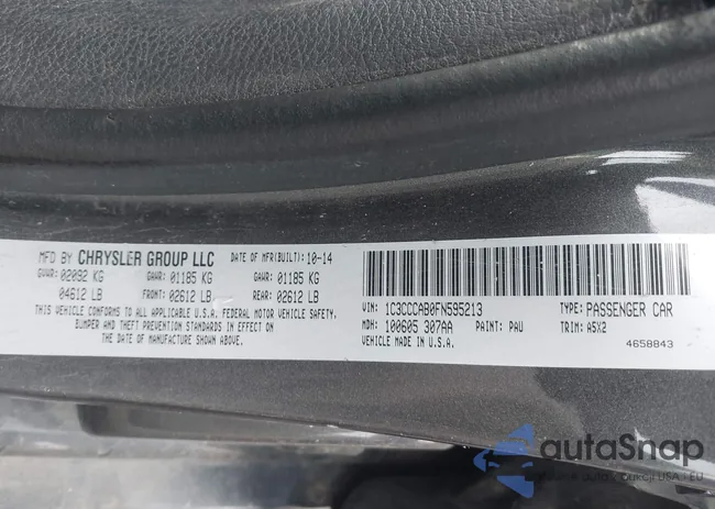 1C3CCCAB0FN595213: 43910249