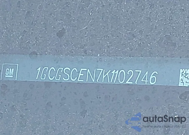 1GCGSCEN7K1102746: 43909697