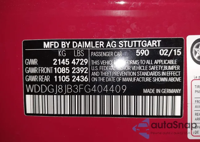 WDDGJ8JB3FG404409: 43909805