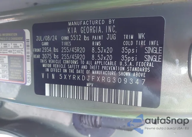 5XYRKDJFXRG309347: 43911065