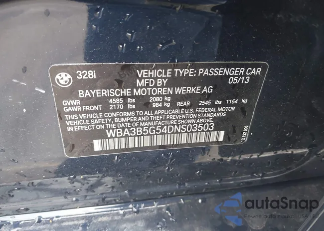 WBA3B5G54DNS03503: 43911304