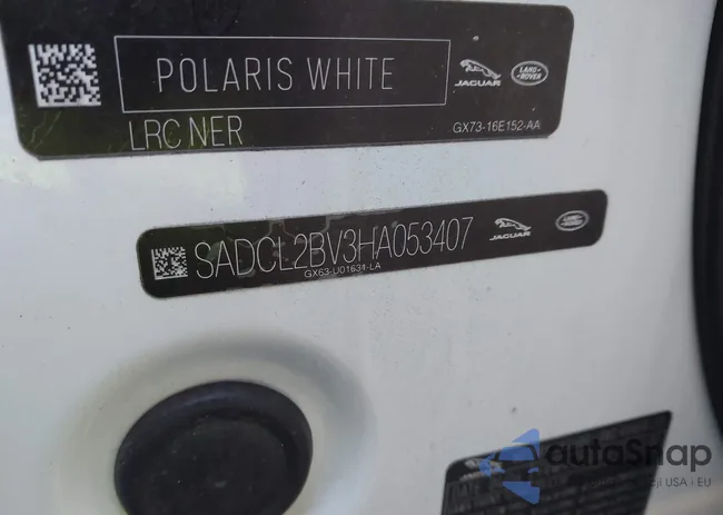 SADCL2BV3HA053407: 43911376