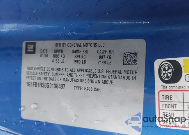 1G1FB1RS8G0138497: 43910544