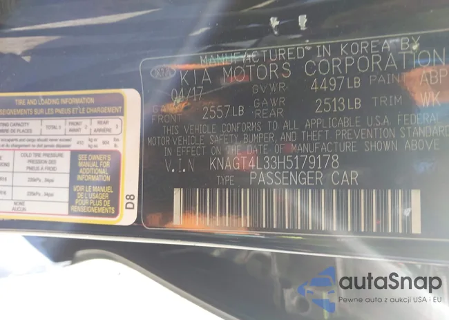 KNAGT4L33H5179178: 43910561