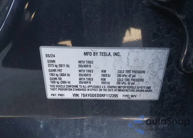 7SAYGDED0RF112395: 43912265