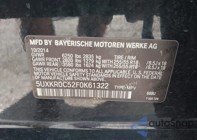 5UXKR0C52F0K61322: 43911479