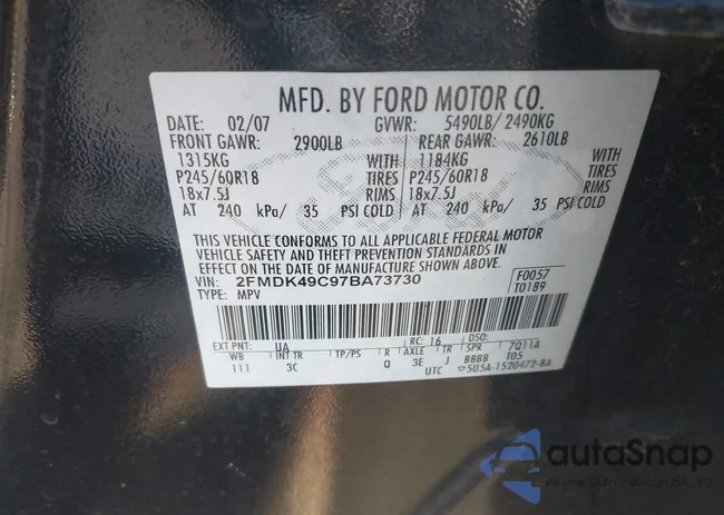 2FMDK49C97BA73730: 43912997