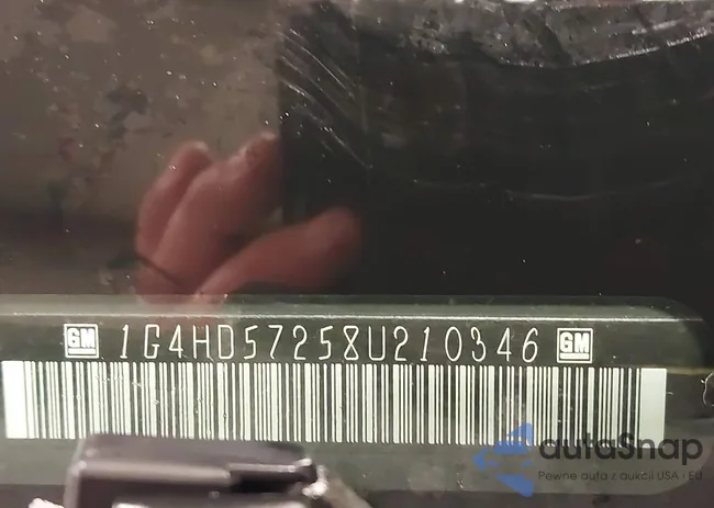 1G4HD57258U210346: 43913087