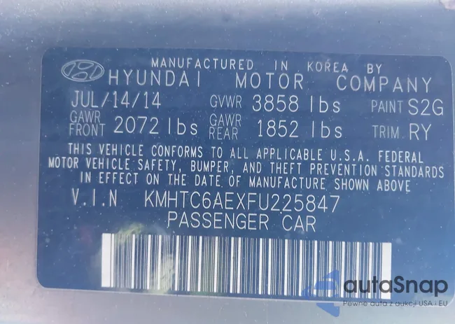 KMHTC6AEXFU225847: 43913803