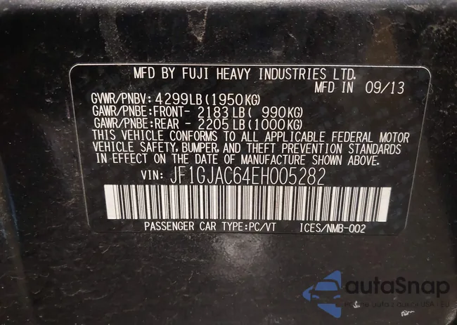 JF1GJAC64EH005282: 43913822