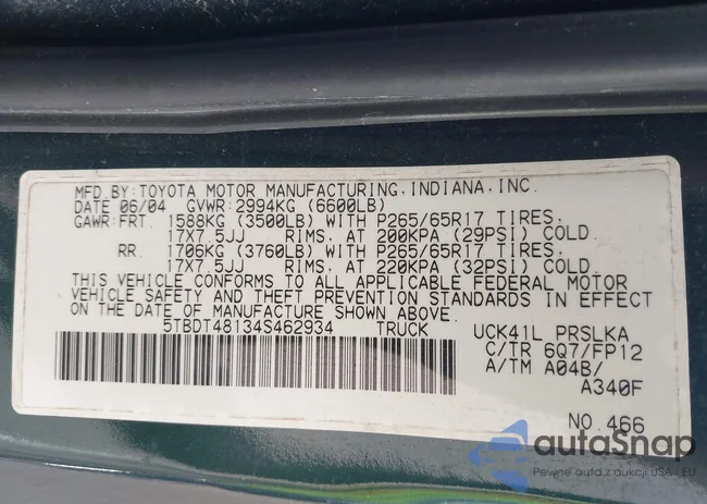 5TBDT48134S462934: 43913871