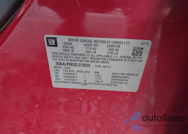 2GNALPEK3C1270550: 43913886