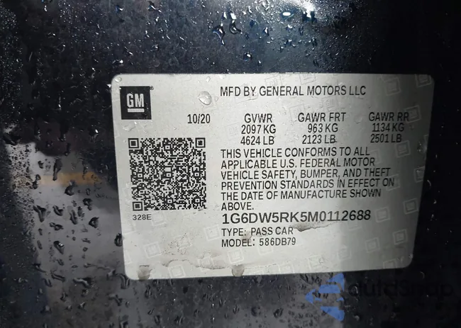 1G6DW5RK5M0112688: 43914033