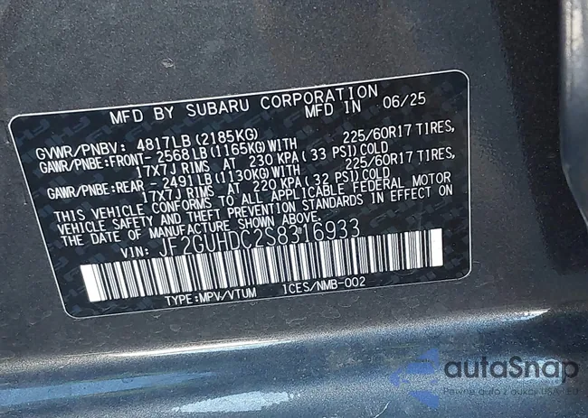 JF2GUHDC2S8316933: 43914294