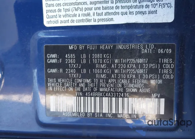 4S4BRBKC4A3312416: 43913571