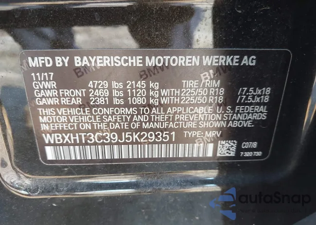 WBXHT3C39J5K29351: 43914817