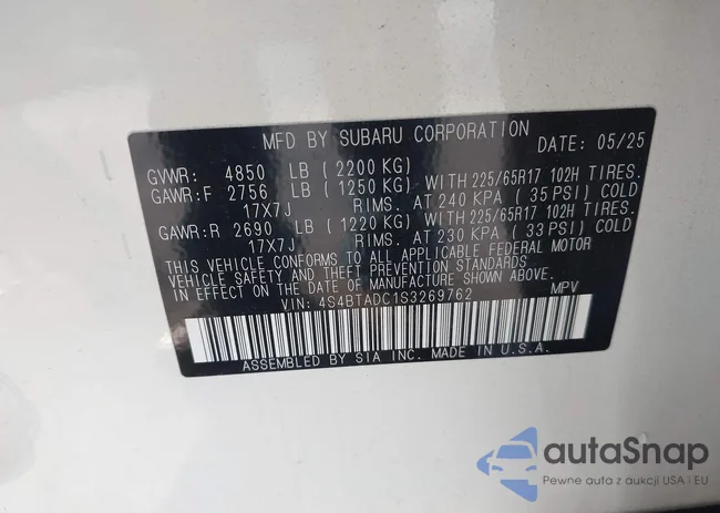 4S4BTADC1S3269762: 43915002