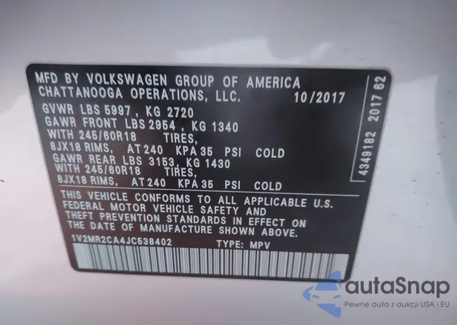 1V2MR2CA4JC538402: 43915112