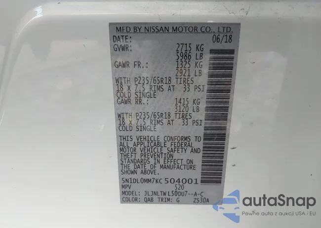 5N1DL0MM7KC504001: 43914397